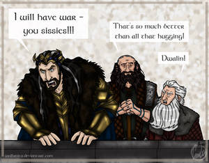 The Hobbit Doodle: Just Teasing