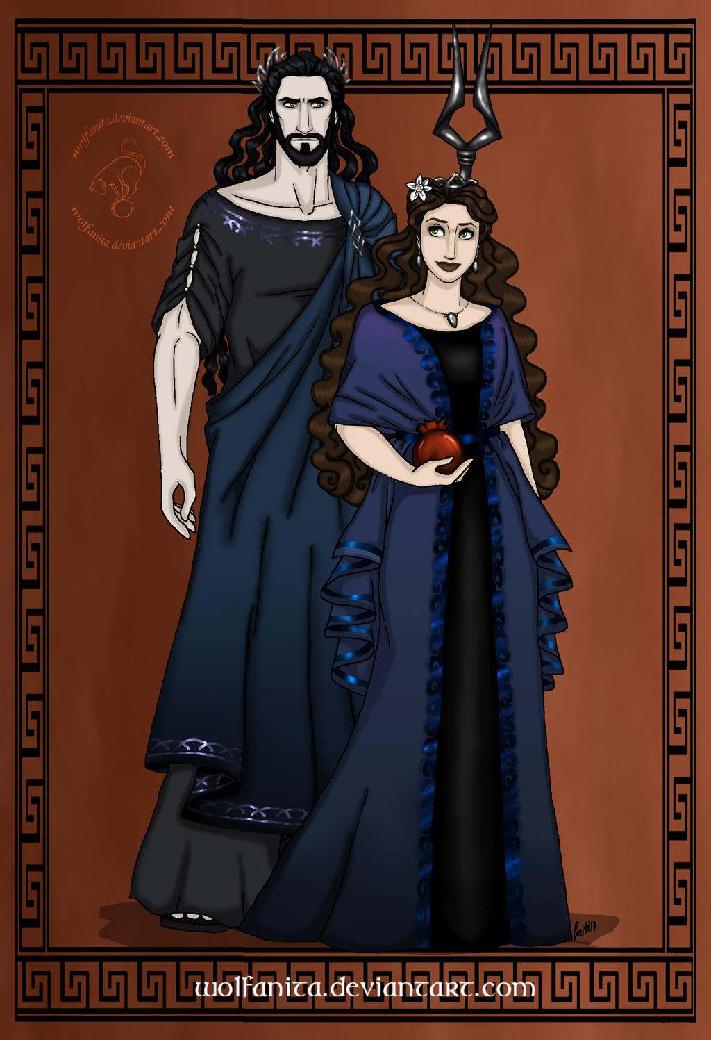 GodsOfAncientGreeceCouples: Hades and Persephone