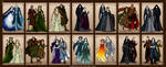 Silmarillion Valar Maiar Couples by wolfanita
