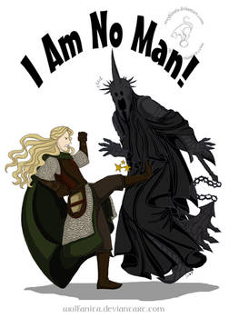 Shirt Design: LotR: I Am No Man