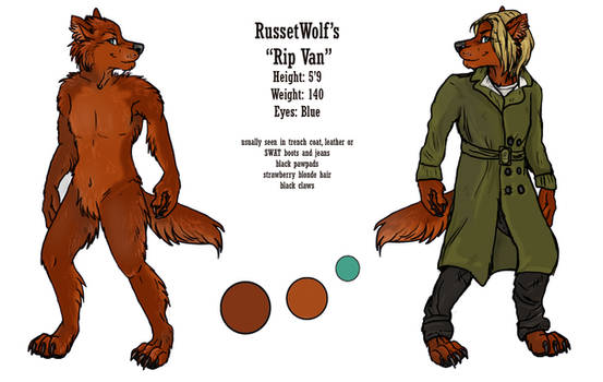 Rip Van Ref Sheet By Justrach