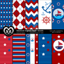 Nautical Paper Goods Kids Party Theme