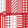 Red and White Crafts Paper Red Scrapbook Paper