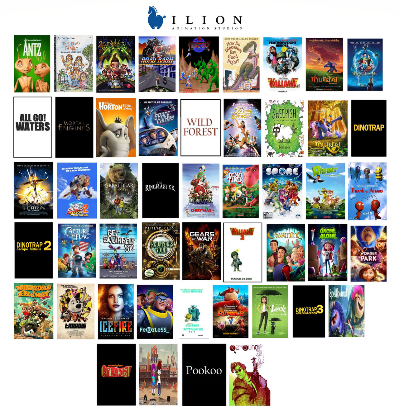 List of Ilion Animation Studios films by Slurpp291 on DeviantArt
