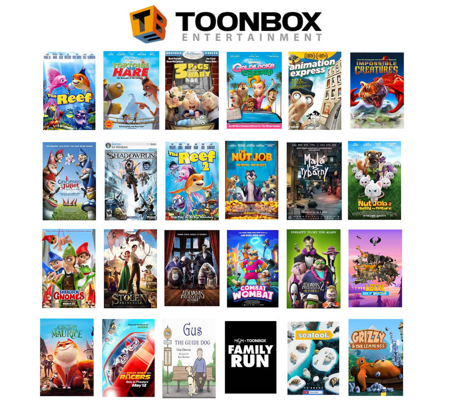 Toonbox List of ToonBox Entertainment films by Slurpp291 on DeviantArt