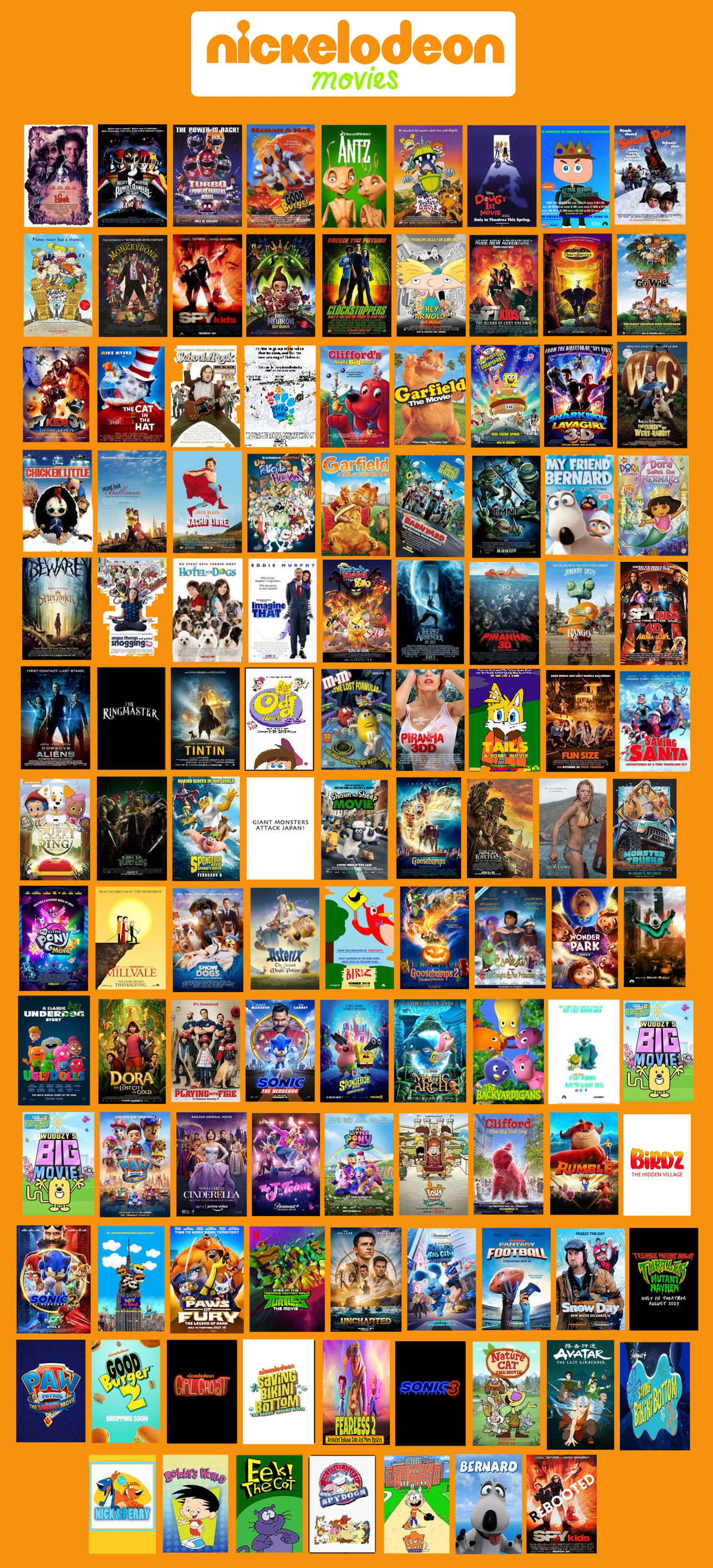List of Nickelodeon Movies films by Slurpp291 on DeviantArt