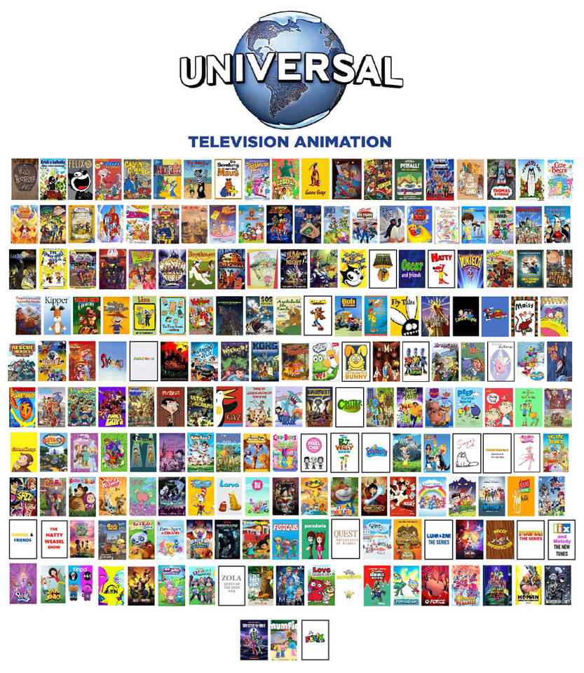 List of Universal Television Animation Shows by Slurpp291 on DeviantArt
