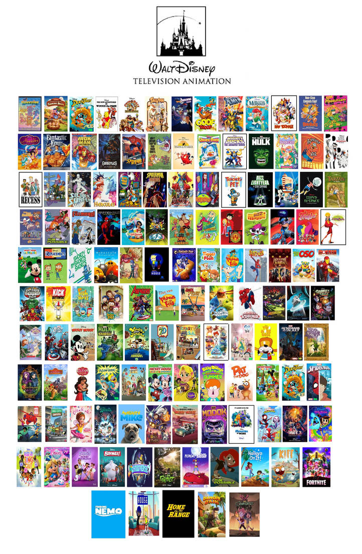 List of Walt Disney Television Animation Shows by Slurpp291 on DeviantArt