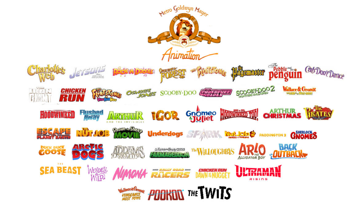 MGM Animation Studios My AU Catalog by Slurpp291 on DeviantArt