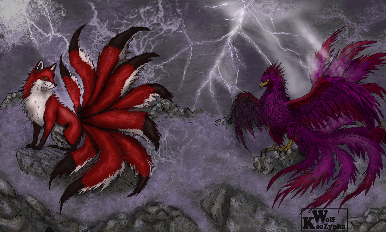 Nine Tails Color Nines tails by Pandazynka on DeviantArt