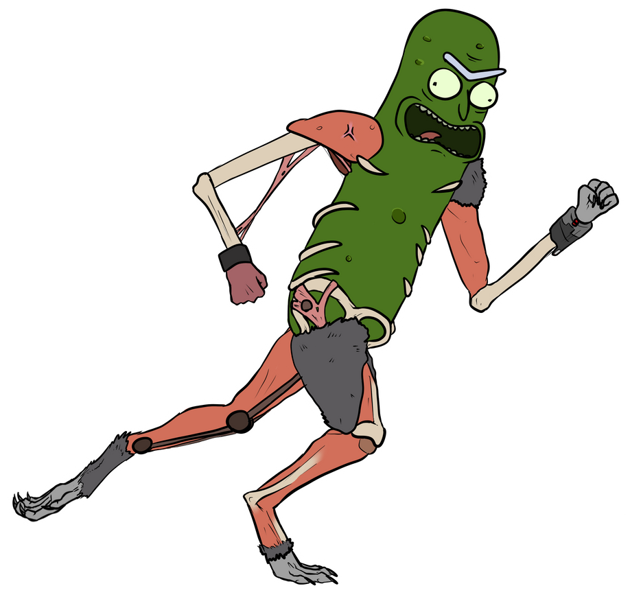 Pickle Rick Transparent : All images is transparent background and free dow...