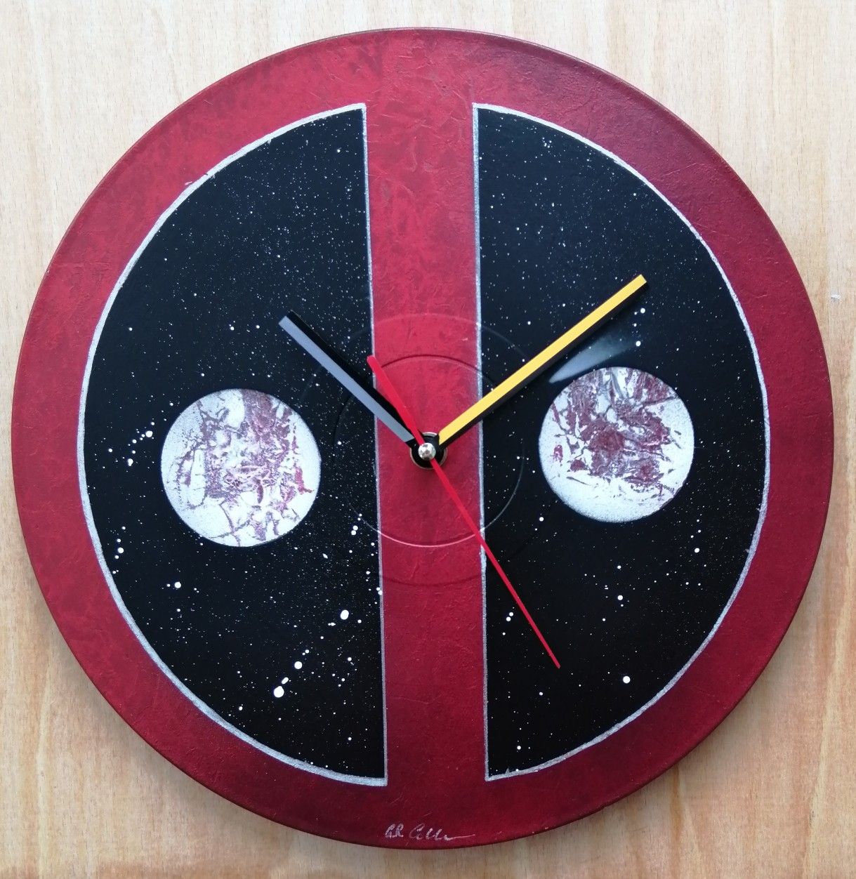 Deadpool Clock Deadpool Clock 2 by GaryRCollins on DeviantArt