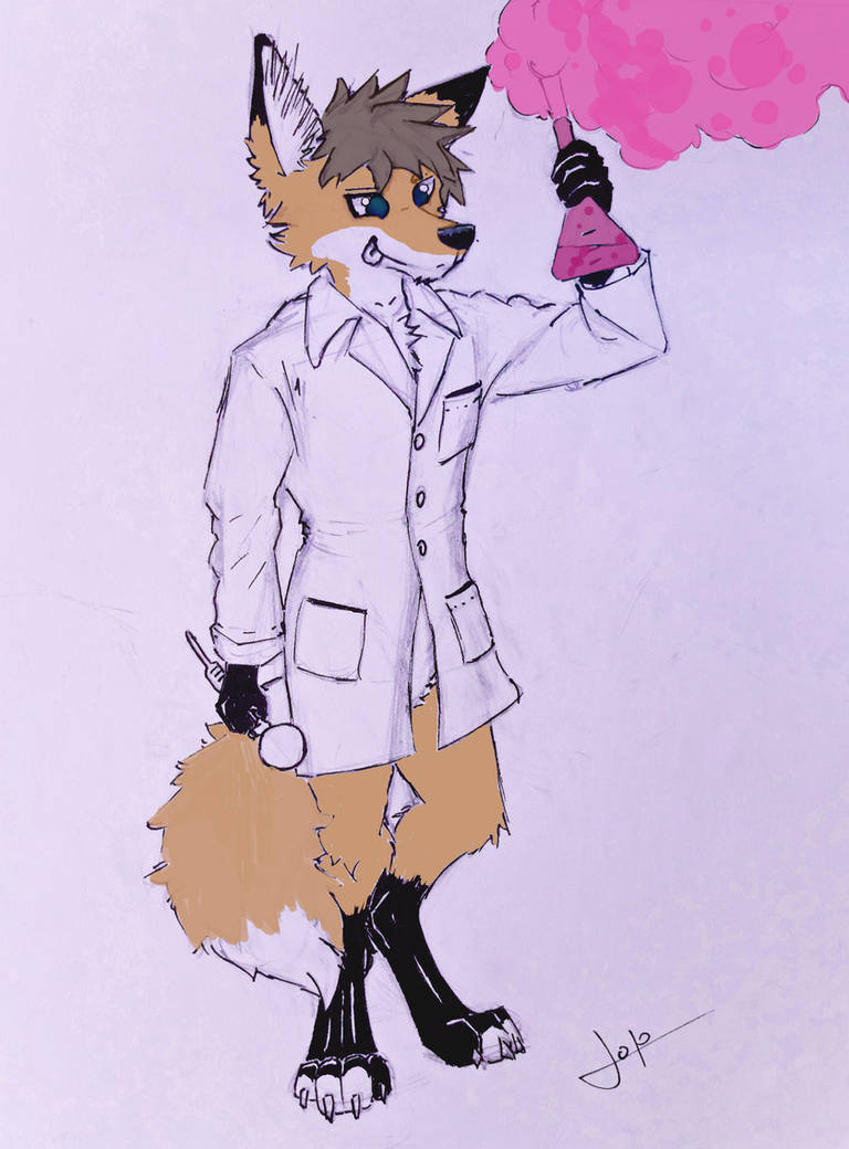 Fox Lab Font Deviantart The Lab' Fox by BangoSkankk on DeviantArt