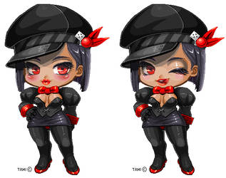 Gaia - MS Paint - My Avatar (Chibi) +2 expressions