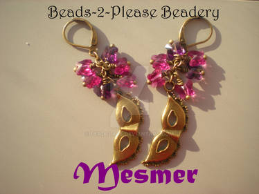 Mesmer Guild Wars 2 Inspired Earrings