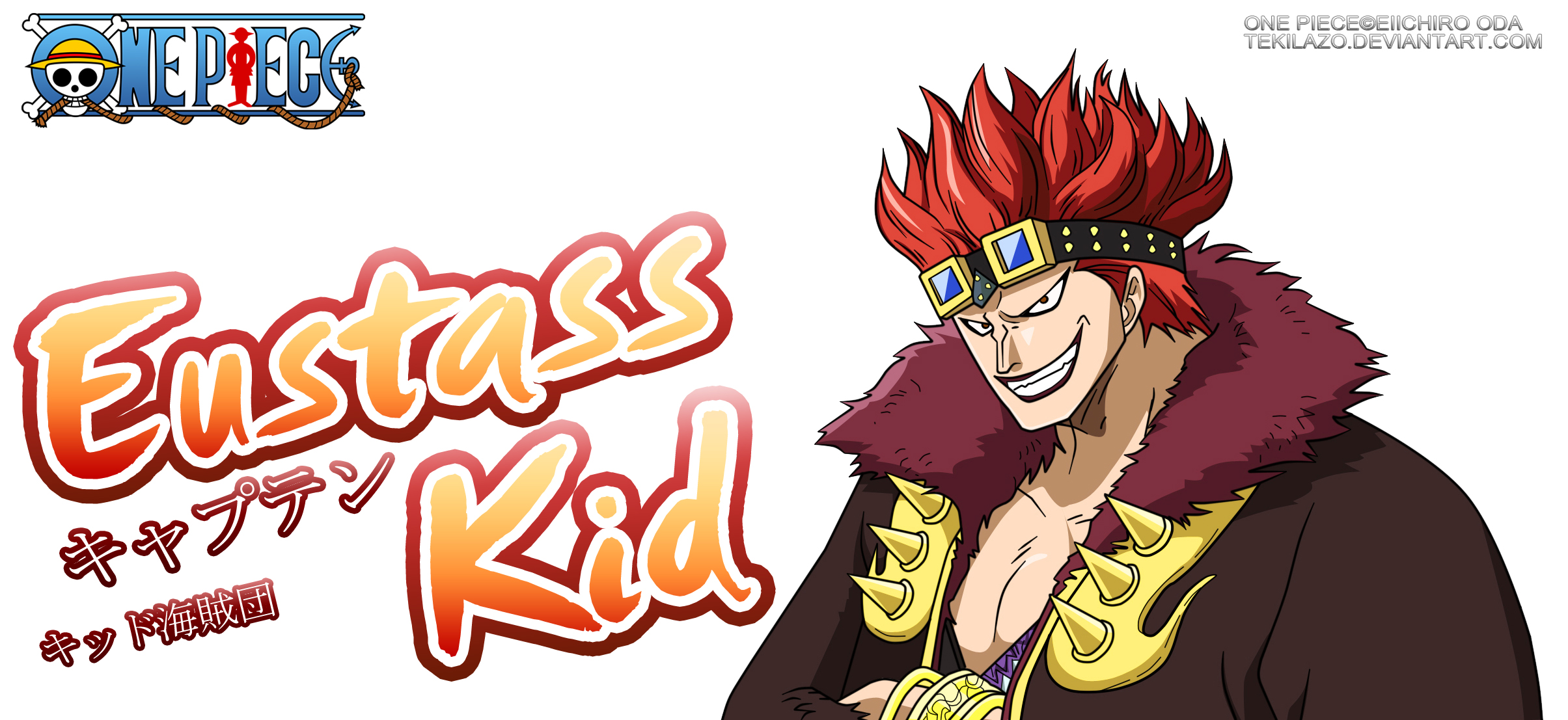 One Piece Eustass Kid By Tekilazo300 On Deviantart
