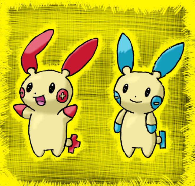 Plusle and Minun