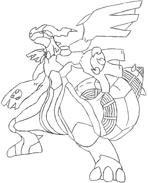 zekrom (pokemon) drawn by ririri_(user_rkrv7838)