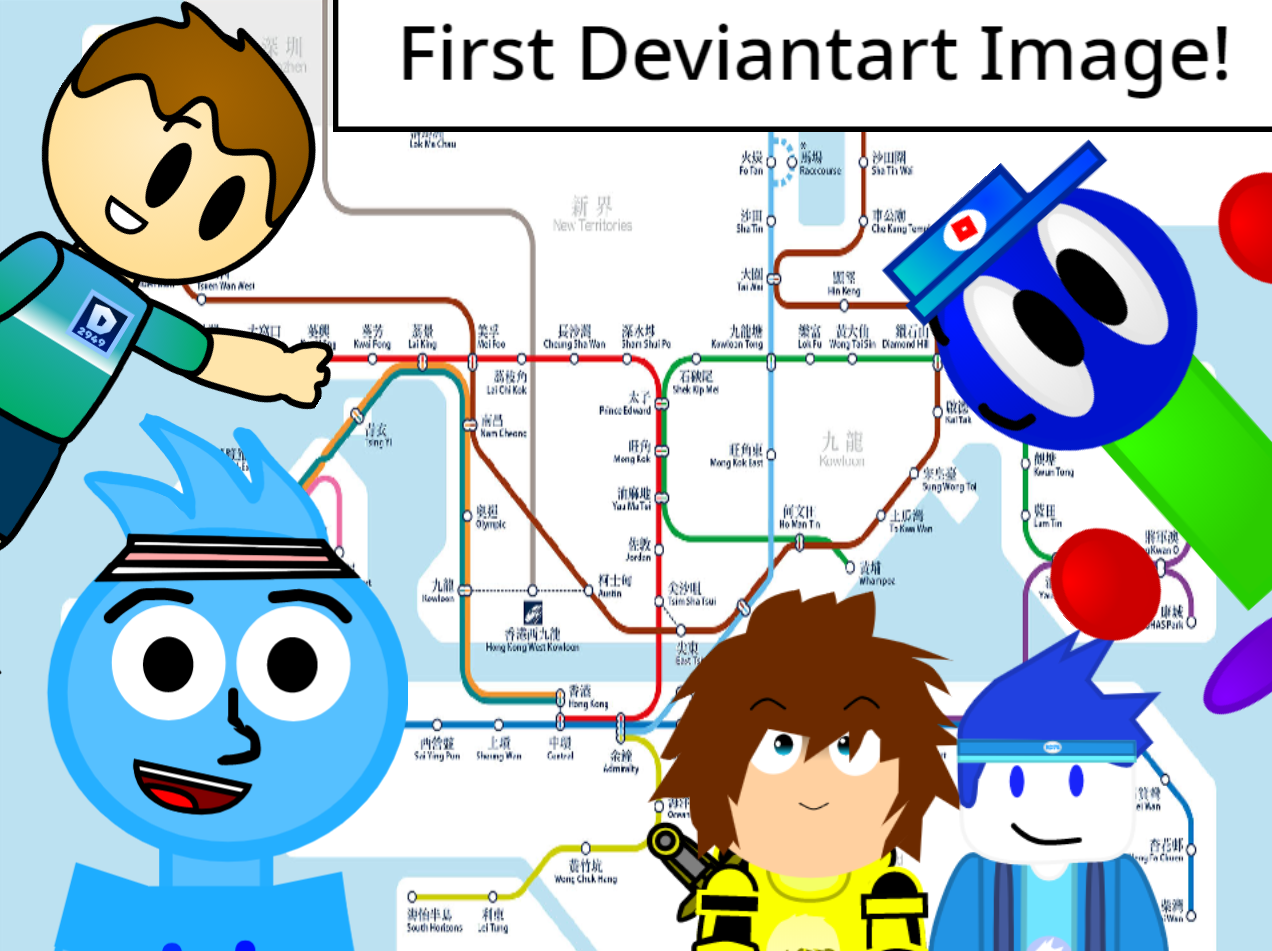 1. Deviantart My First DeviantArt Image! by MikeLam0102 on DeviantArt