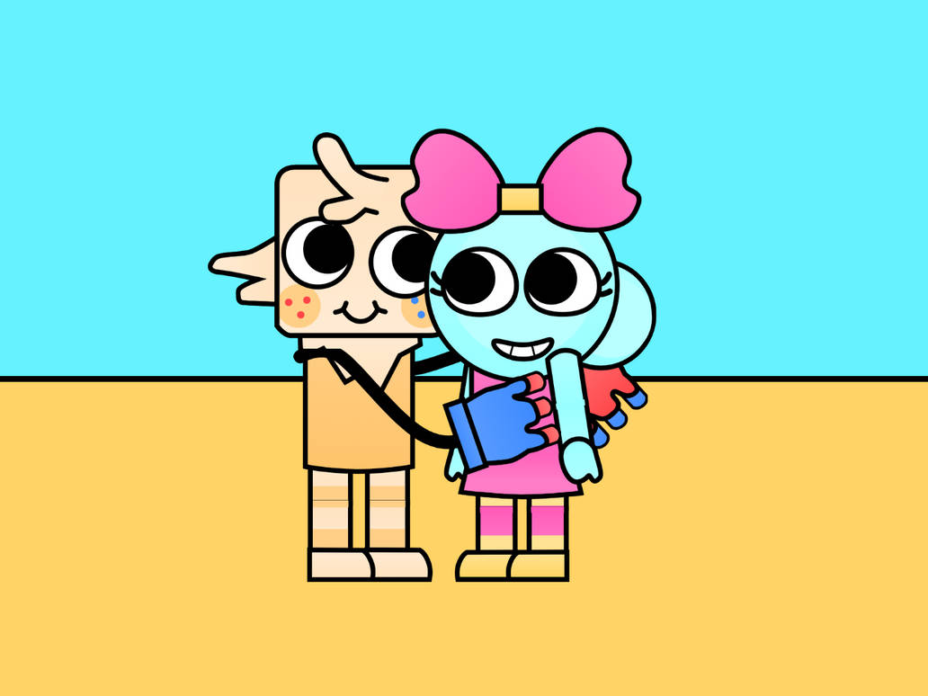 Goob Hugs Poppy by MikeLam0102 on DeviantArt