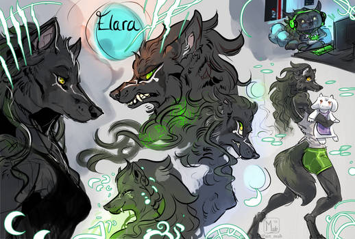 Elara - Sketch Page