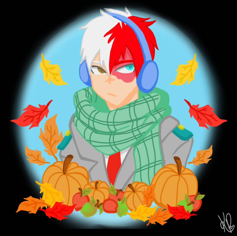 Spring Todoroki Todoroki Fall Time Bnha by SparkysCreations on DeviantArt
