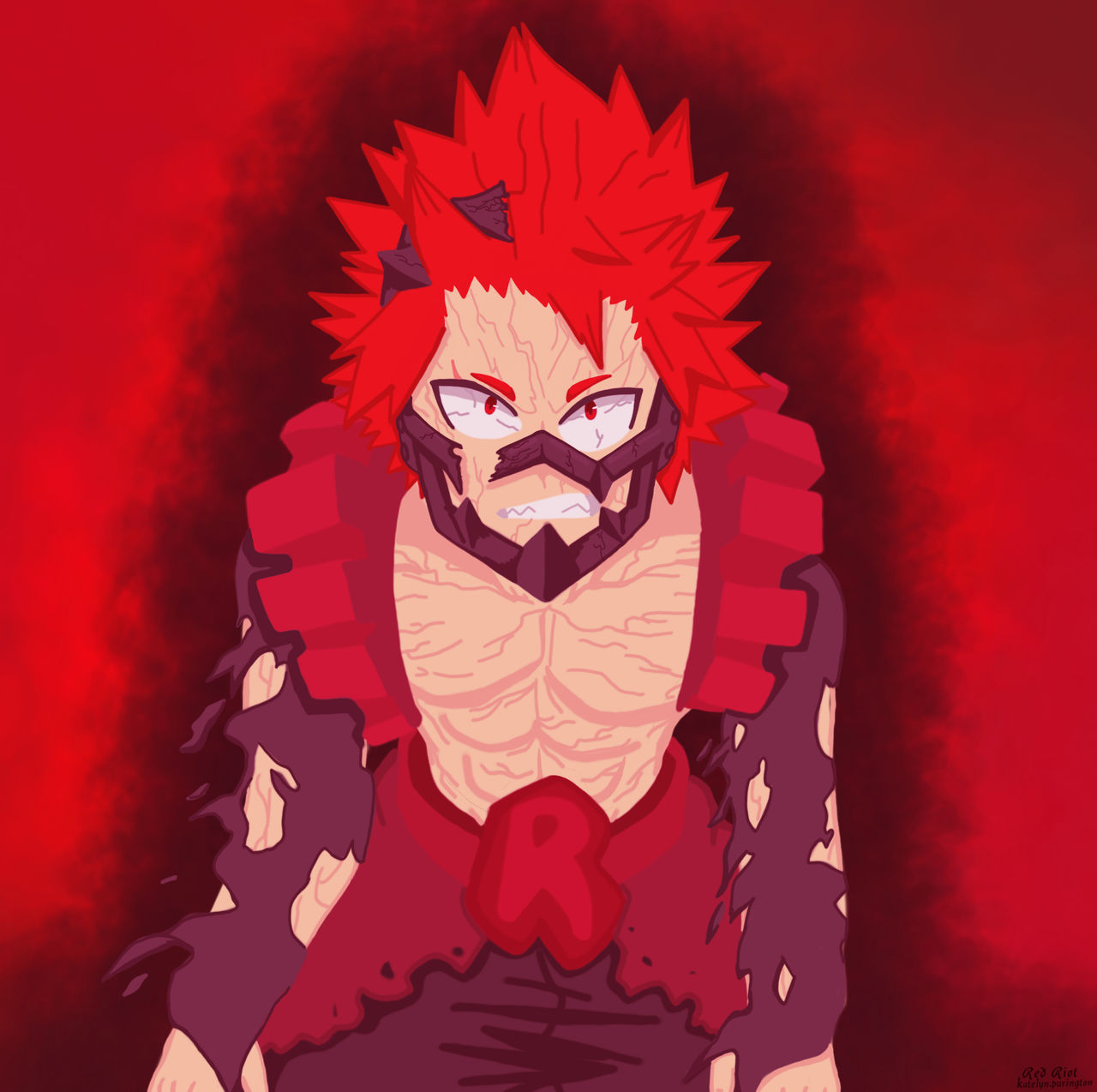 ReD RioT My Hero By Kirishime02262004 by SparkysCreations on DeviantArt
