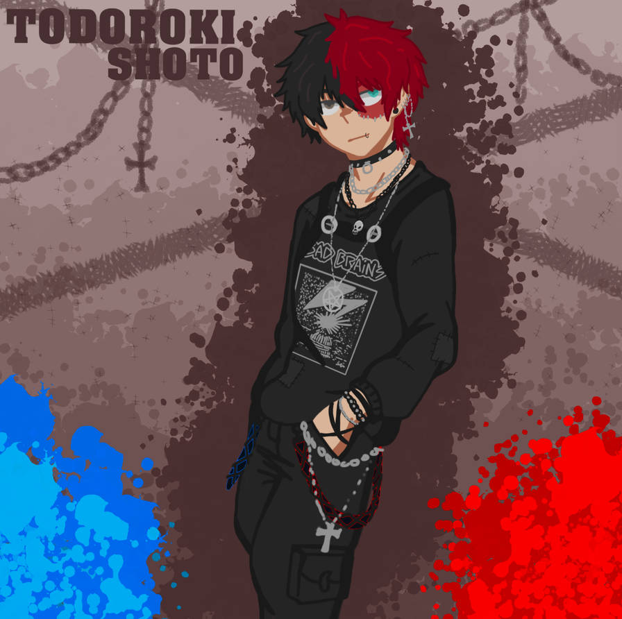 Gothic Emo Todoroki By Sparkyscreations On Deviantart Gothic Emo Todoroki By Sparkyscreations On Deviantart