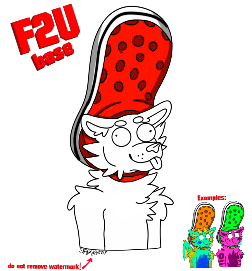 F2shitty Sticker funny furry meme F2U base sticker by SparkysCreations on DeviantArt