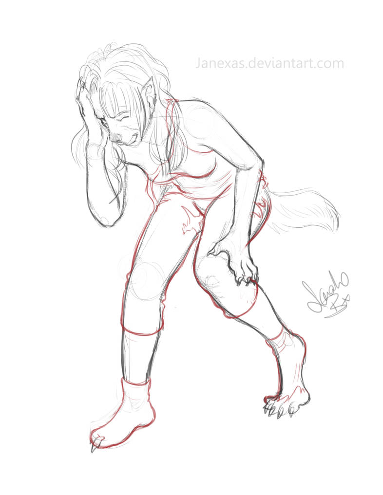 Mid-Werewolf Tf Sketch by FullMoonMaster on DeviantArt.