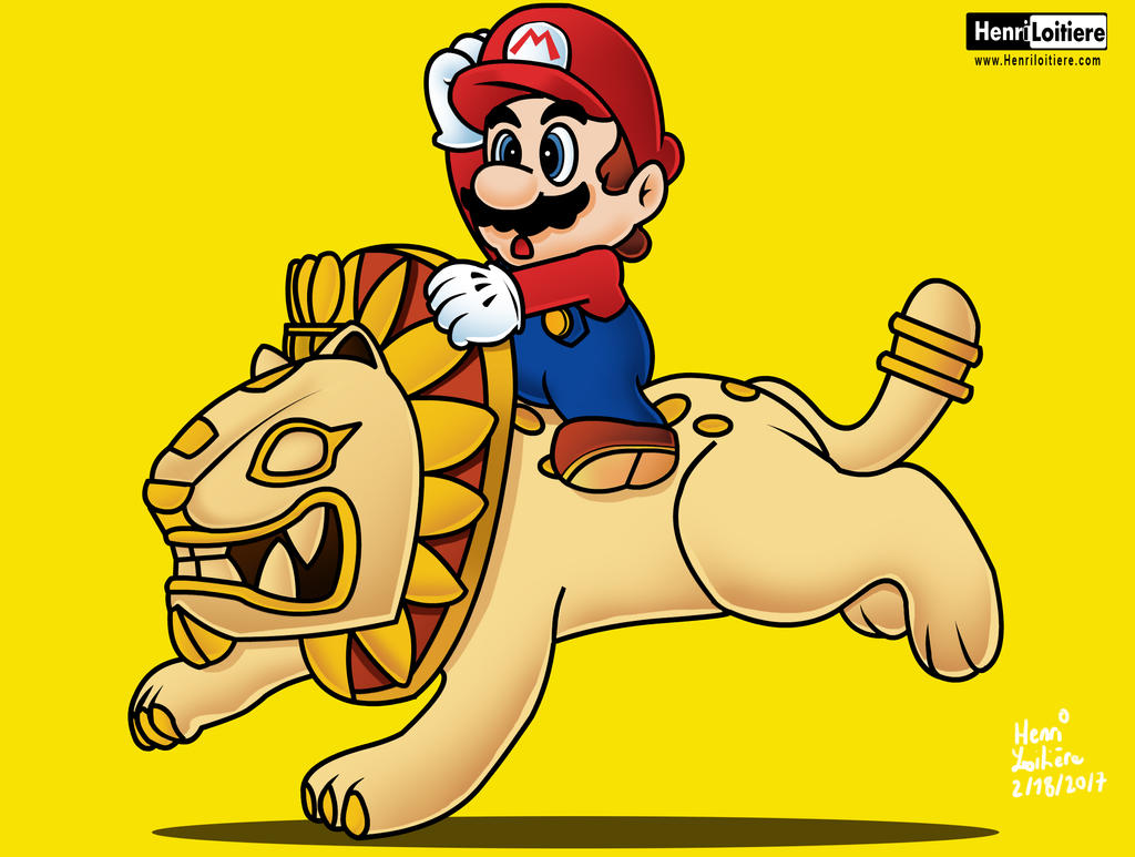 Super Mario Odyssey- Statue riding by Mariohenri on DeviantArt