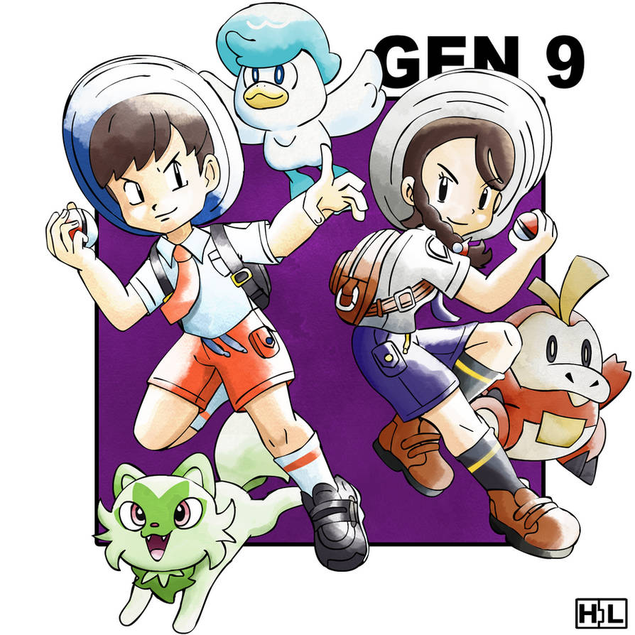 Pokemon Scarlet and violet by Mariohenri on DeviantArt