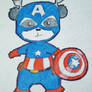 Captain American Panda