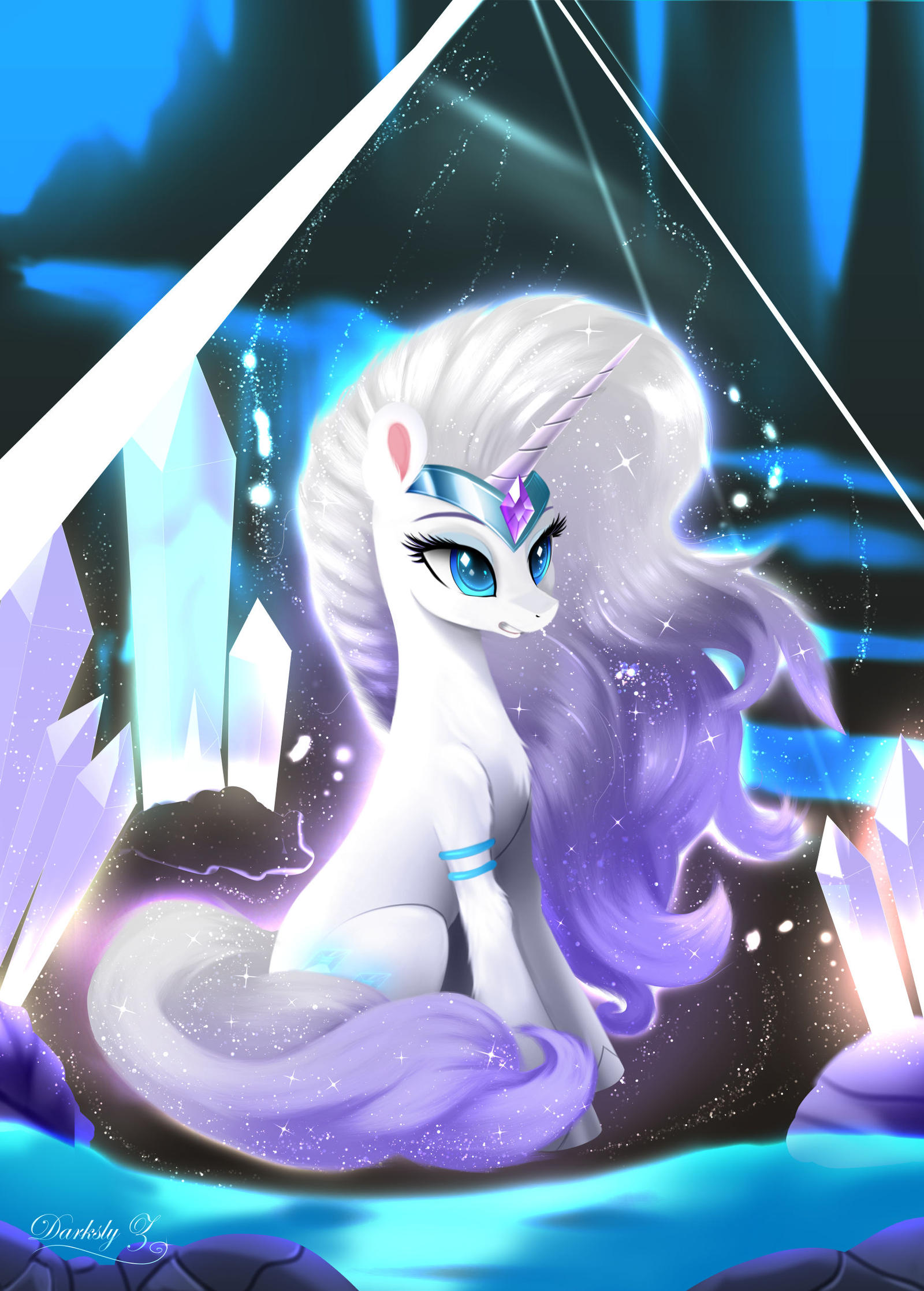 Rarity the Goddess of Generosity and Beauty by Darksly-z on DeviantArt
