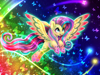 Fluttershy's Rainbow Power Form