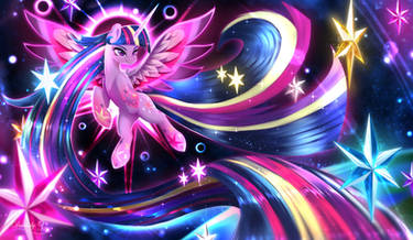 Twilight's Rainbow Power Form