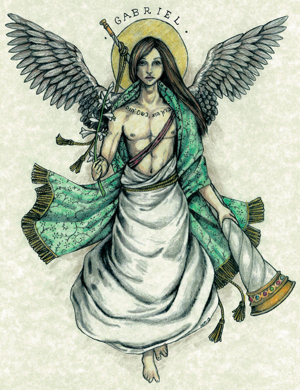 Archangel Gabriel by Mukokun on DeviantArt