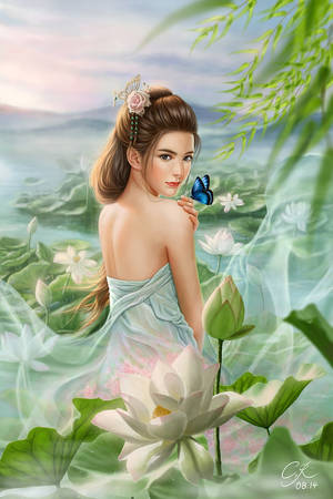 Morning Lotus by crystalrain272 Morning Lotus by crystalrain272