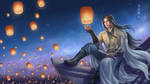 Sky Lanterns by crystalrain272