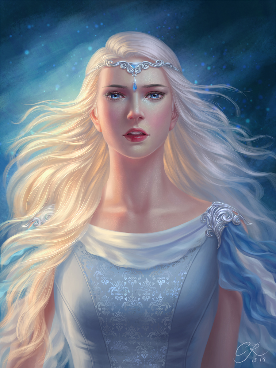 Commission: Wind Goddess by crystalrain272 on DeviantArt