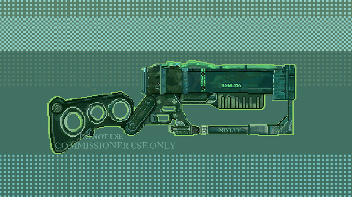 Fallout Laser Rifle Printable Label Fallout Laser Gun commission by NixLyy on DeviantArt