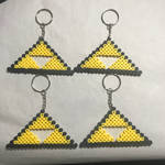 Triforce Keychains by BigPandaCreations