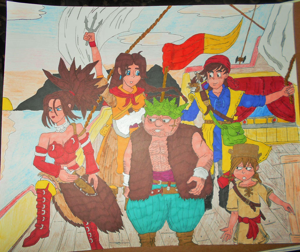 Yangus Red and Yangus Big Treasure Hunt Dragon Quest VIII by BardofMaple on ...
