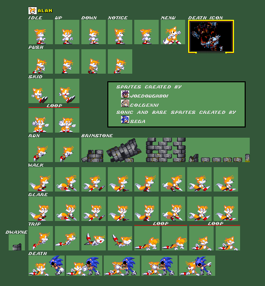 Alan Sprites Alan spritesheet round1 by ISRAELFOX3 on DeviantArt