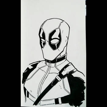 Daily Sketches 027: Deadpool