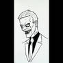 Daily Sketches 056: Jared Leto's Joker