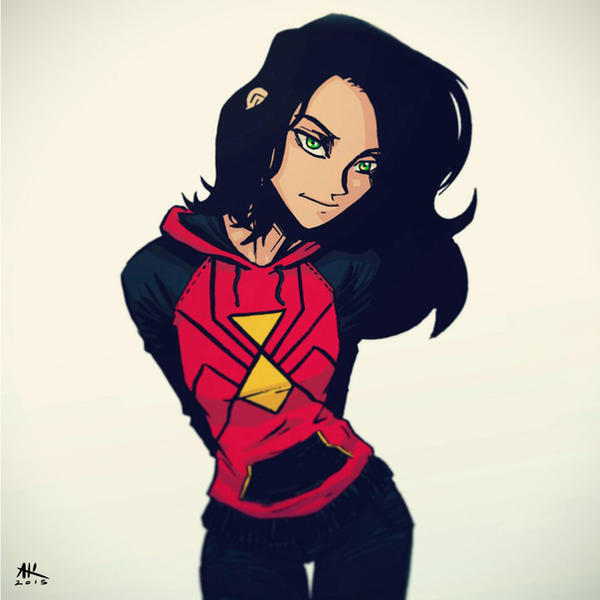 Casual Friday: Spider-Woman by AndrewKwan on DeviantArt