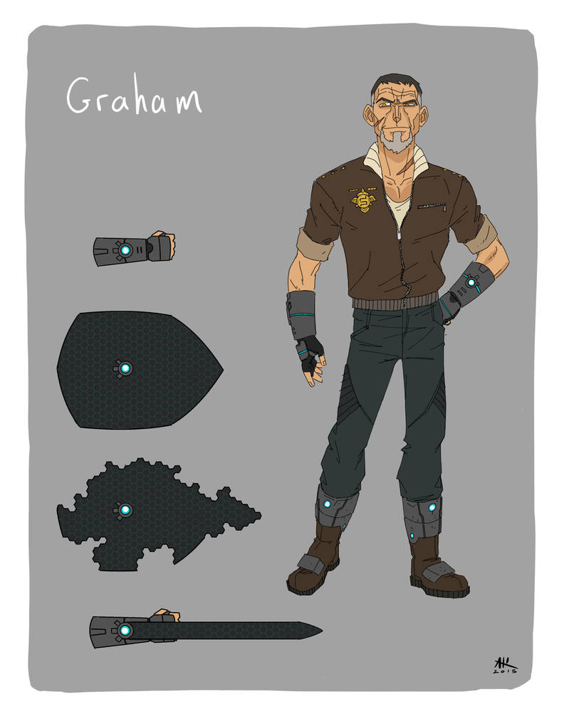 Injection character design- Graham by AndrewKwan on DeviantArt