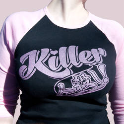 Killer glitter tee