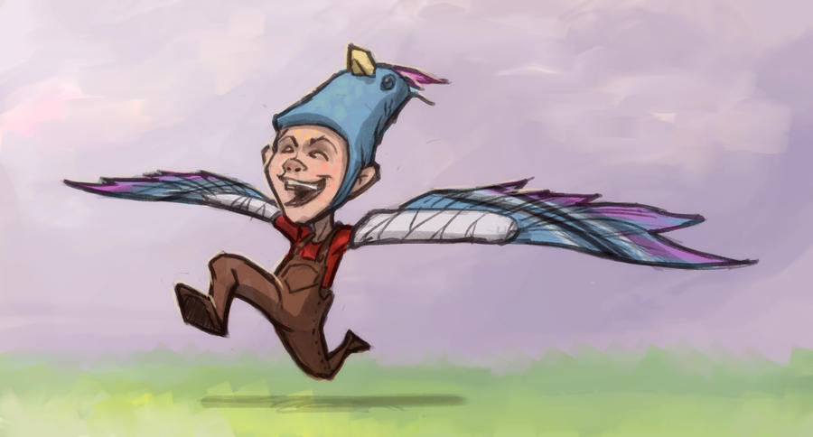 bird_boy_running